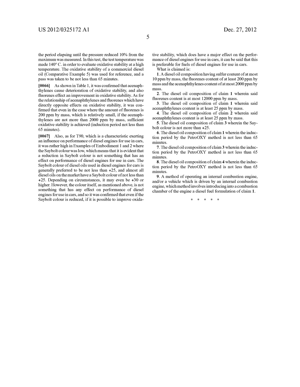 Diesel oil composition - diagram, schematic, and image 06