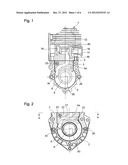 SCAVENGING PASSAGE STRUCTURE FOR TWO-STROKE ENGINE diagram and image