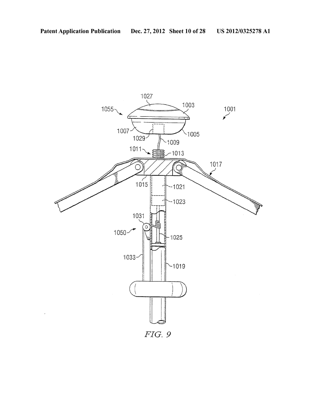 Umbrella Apparatus - diagram, schematic, and image 11