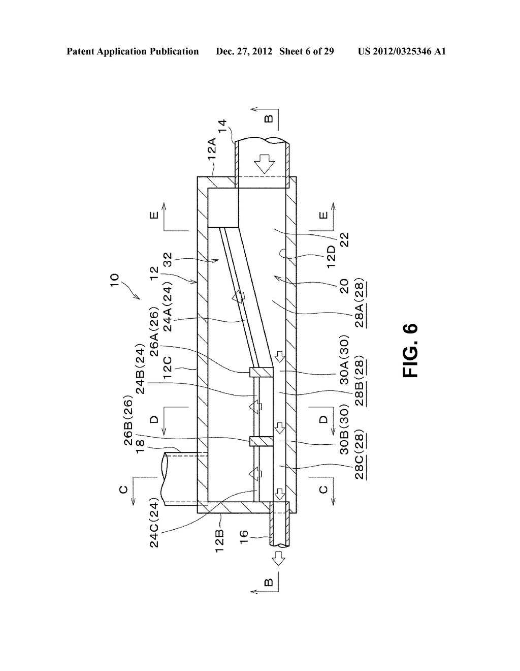 FLOWING WATER SPLITTING APPARATUS, FLOWING WATER SPLITTING METHOD AND     SEWAGE SYSTEM - diagram, schematic, and image 07