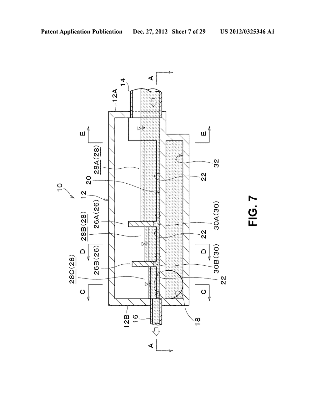 FLOWING WATER SPLITTING APPARATUS, FLOWING WATER SPLITTING METHOD AND     SEWAGE SYSTEM - diagram, schematic, and image 08