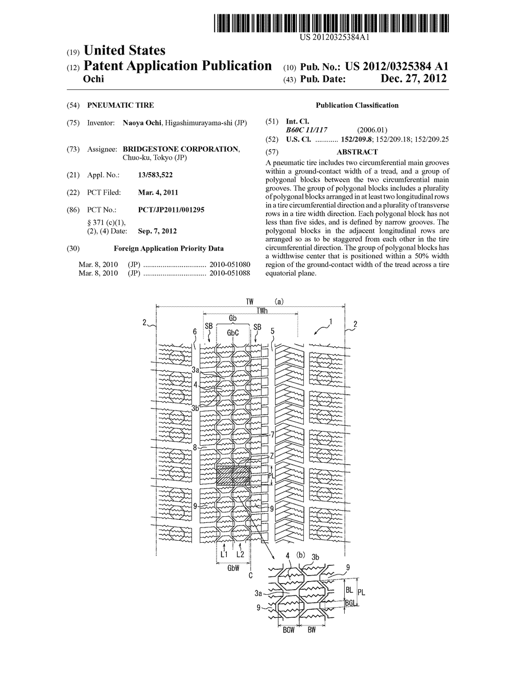 PNEUMATIC TIRE - diagram, schematic, and image 01