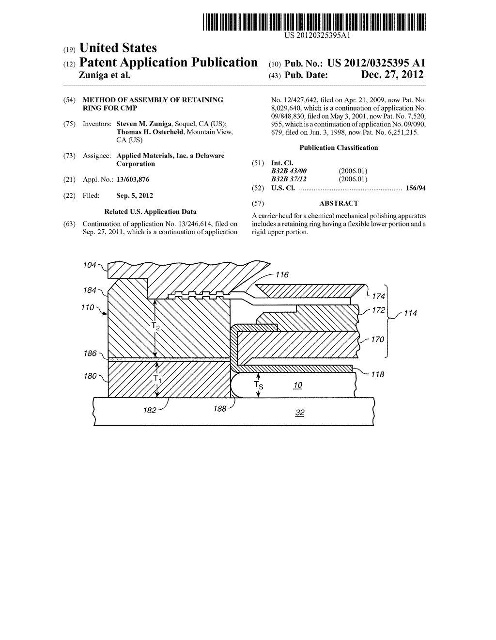 METHOD OF ASSEMBLY OF RETAINING RING FOR CMP - diagram, schematic, and image 01