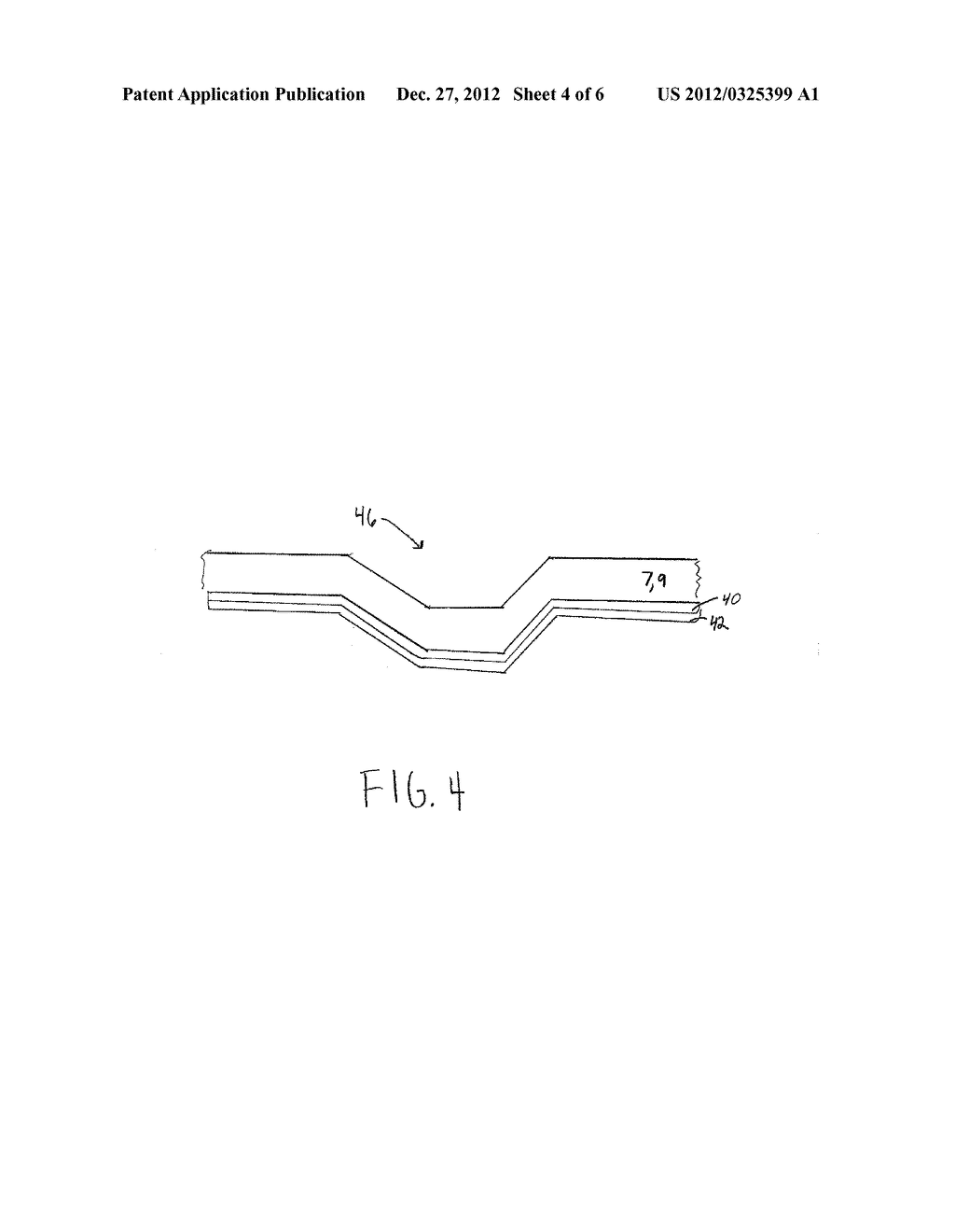 IMPACT RESISTANT DOOR SKIN, DOOR INCLUDING THE SAME, AND METHOD OF     MANUFACTURING AN IMPACT RESISTANT DOOR SKIN FROM A PRE-FORMED DOOR SKIN - diagram, schematic, and image 05