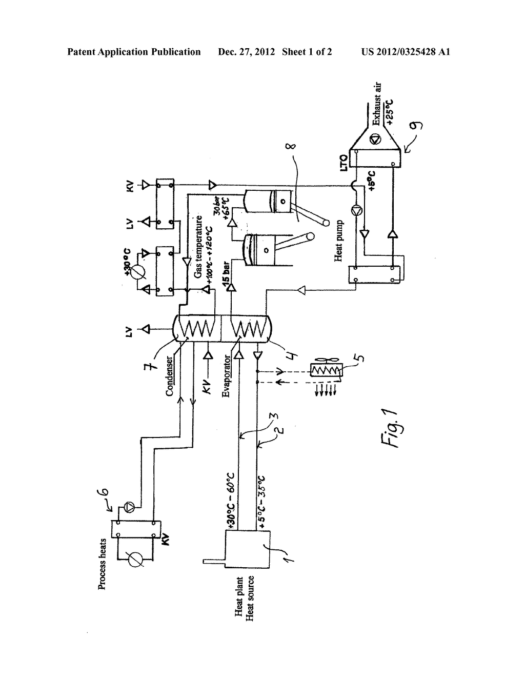 ARRANGEMENT FOR TRANSFERRING AND UTILIZING HEAT ENERGY - diagram, schematic, and image 02