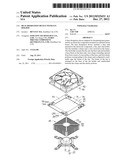 HEAT DISSIPATION DEVICE WITH FAN HOLDER diagram and image