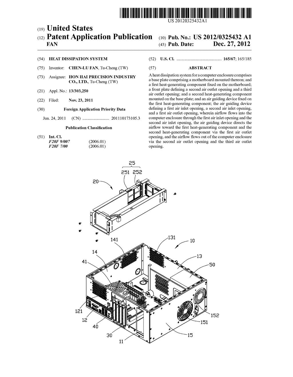 HEAT DISSIPATION SYSTEM - diagram, schematic, and image 01