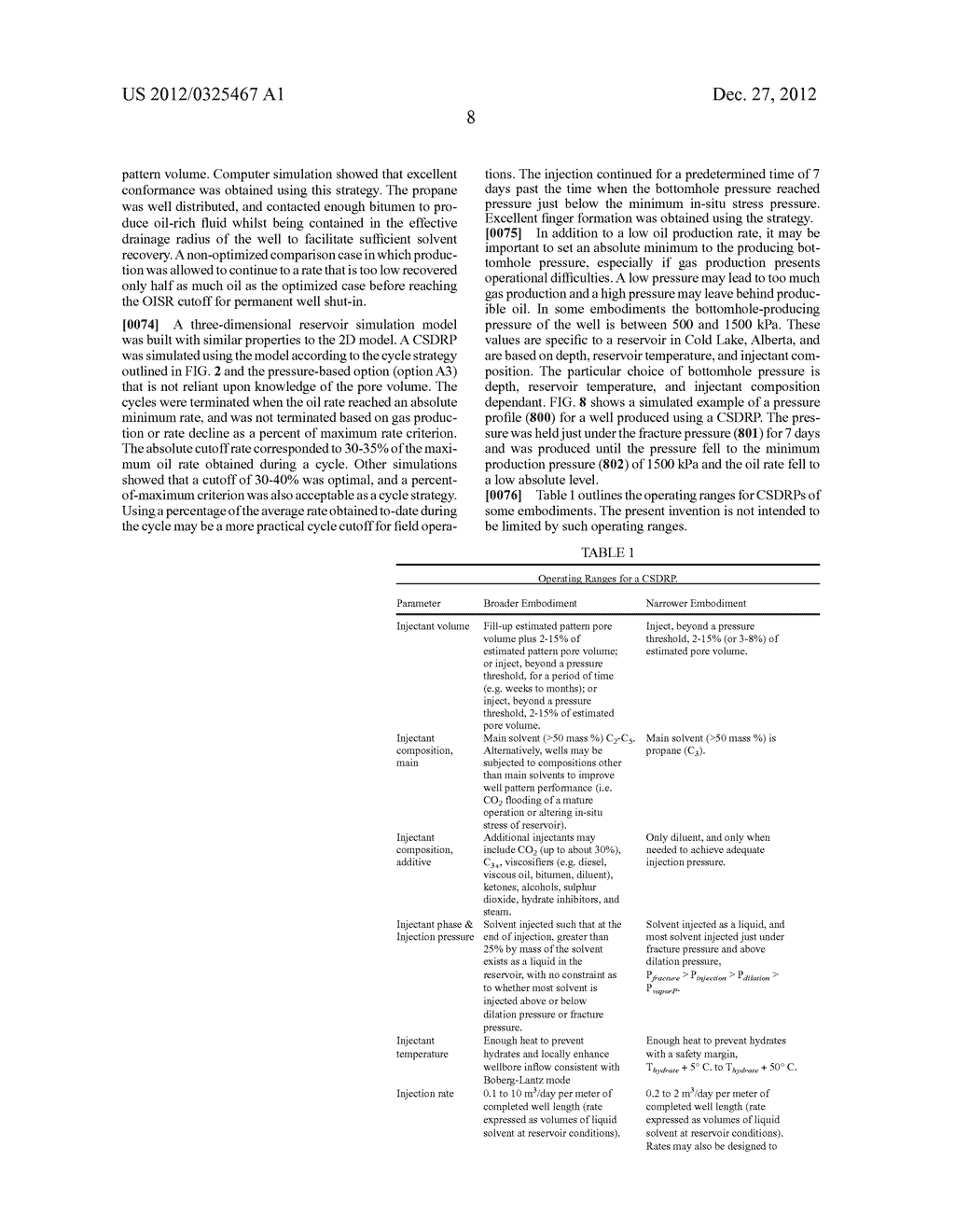 Method of Controlling Solvent Injection To Aid Recovery of Hydrocarbons     From An Underground Reservoir - diagram, schematic, and image 18