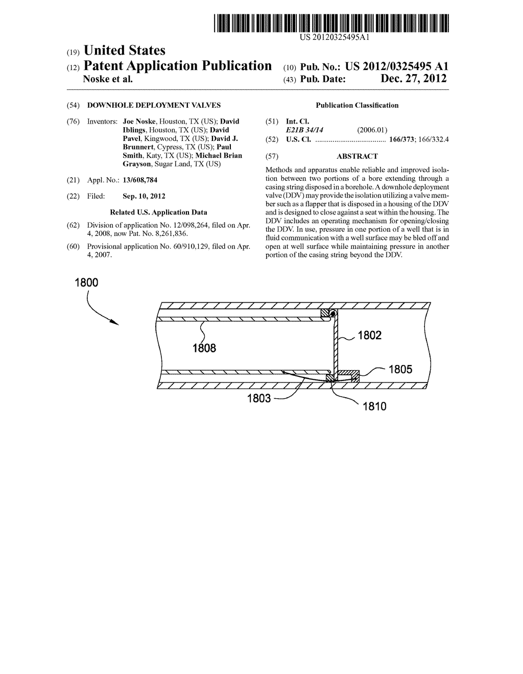 DOWNHOLE DEPLOYMENT VALVES - diagram, schematic, and image 01