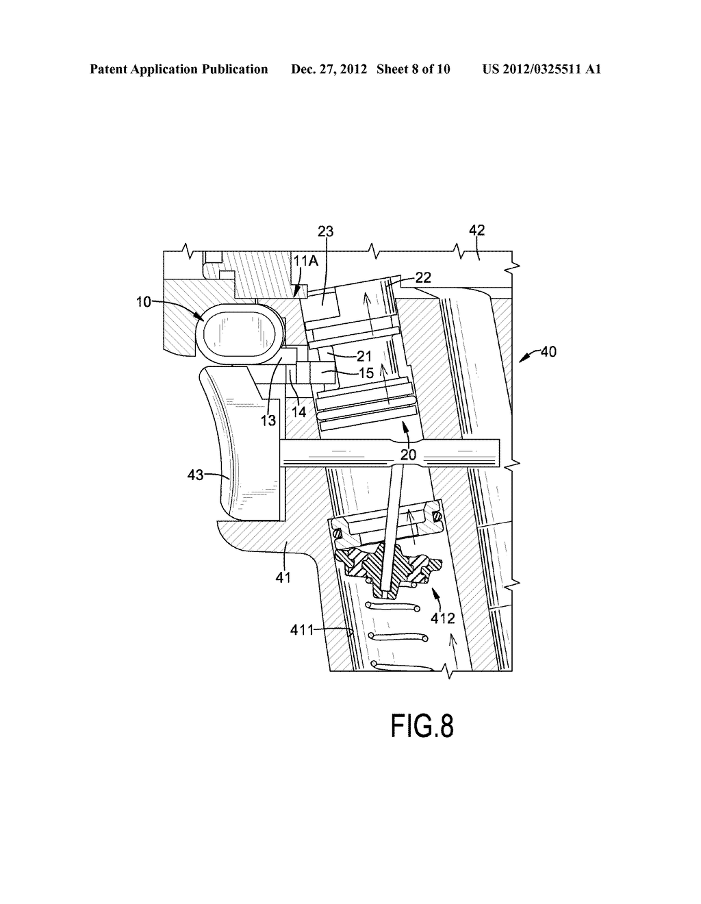 AIR-INLET SWITCHING ASSEMBLY FOR A PNEUMATIC TOOL - diagram, schematic, and image 09