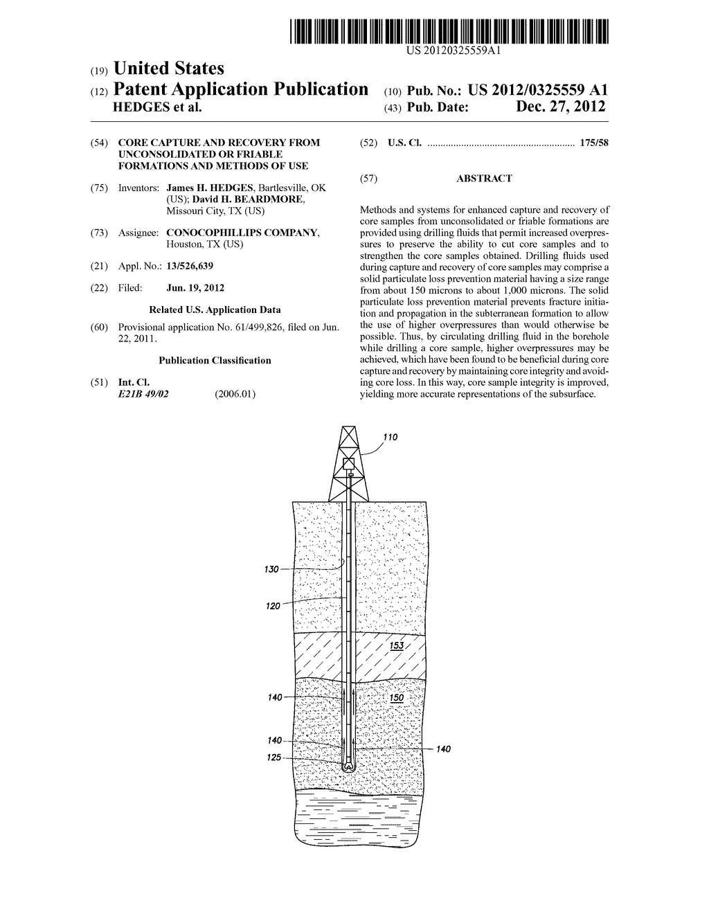 CORE CAPTURE AND RECOVERY FROM UNCONSOLIDATED OR FRIABLE FORMATIONS AND     METHODS OF USE - diagram, schematic, and image 01