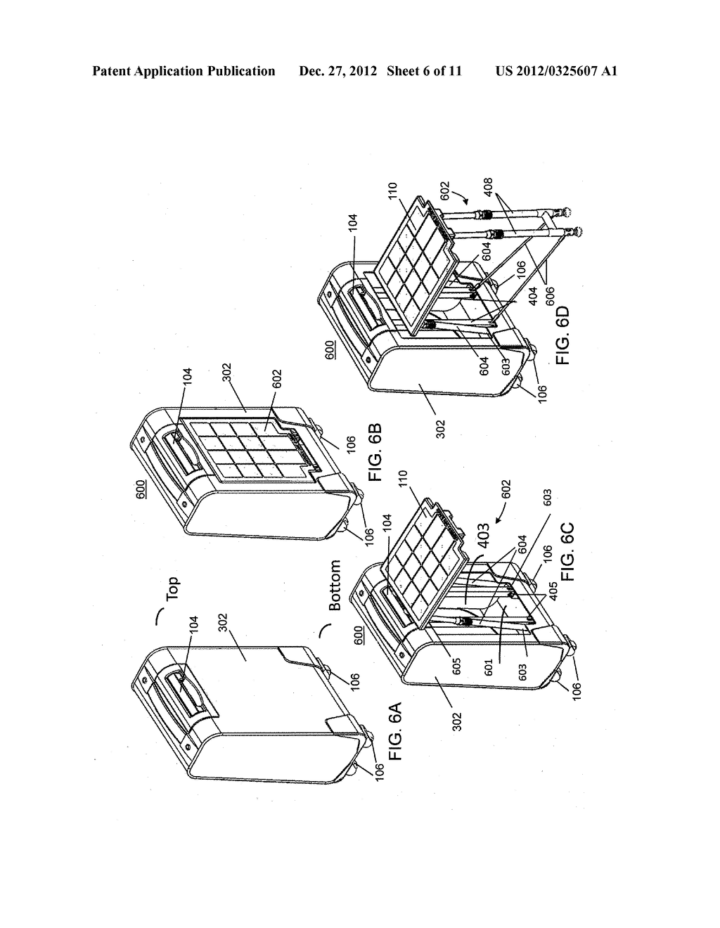 TRANSPORT DEVICE HAVING A CONVERTIBLE WORK SURFACE - diagram, schematic, and image 07