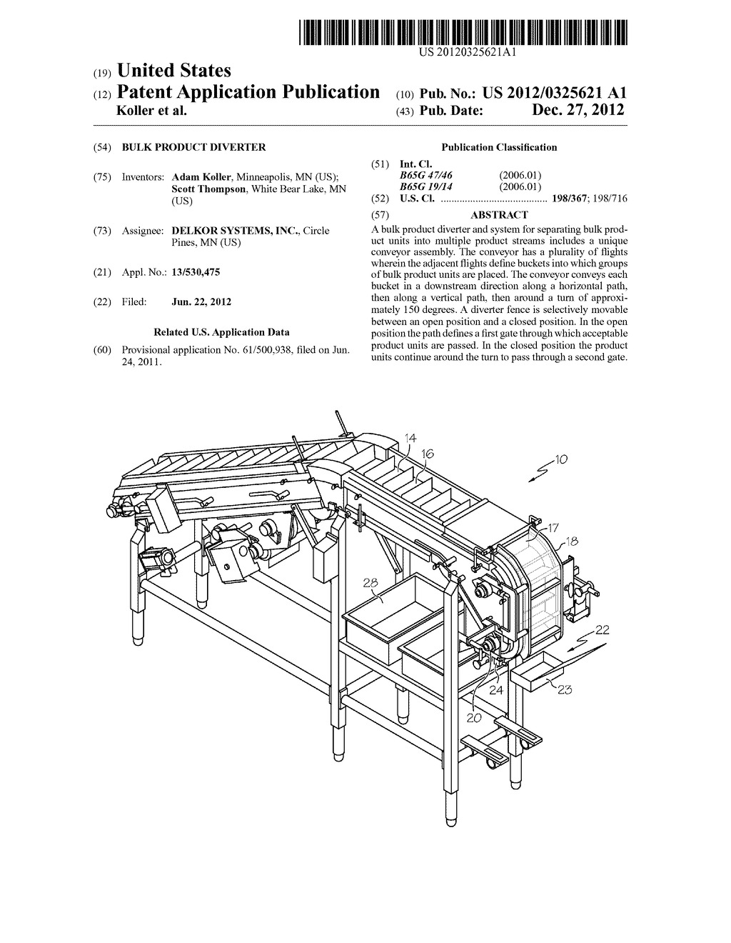 Bulk Product Diverter - diagram, schematic, and image 01