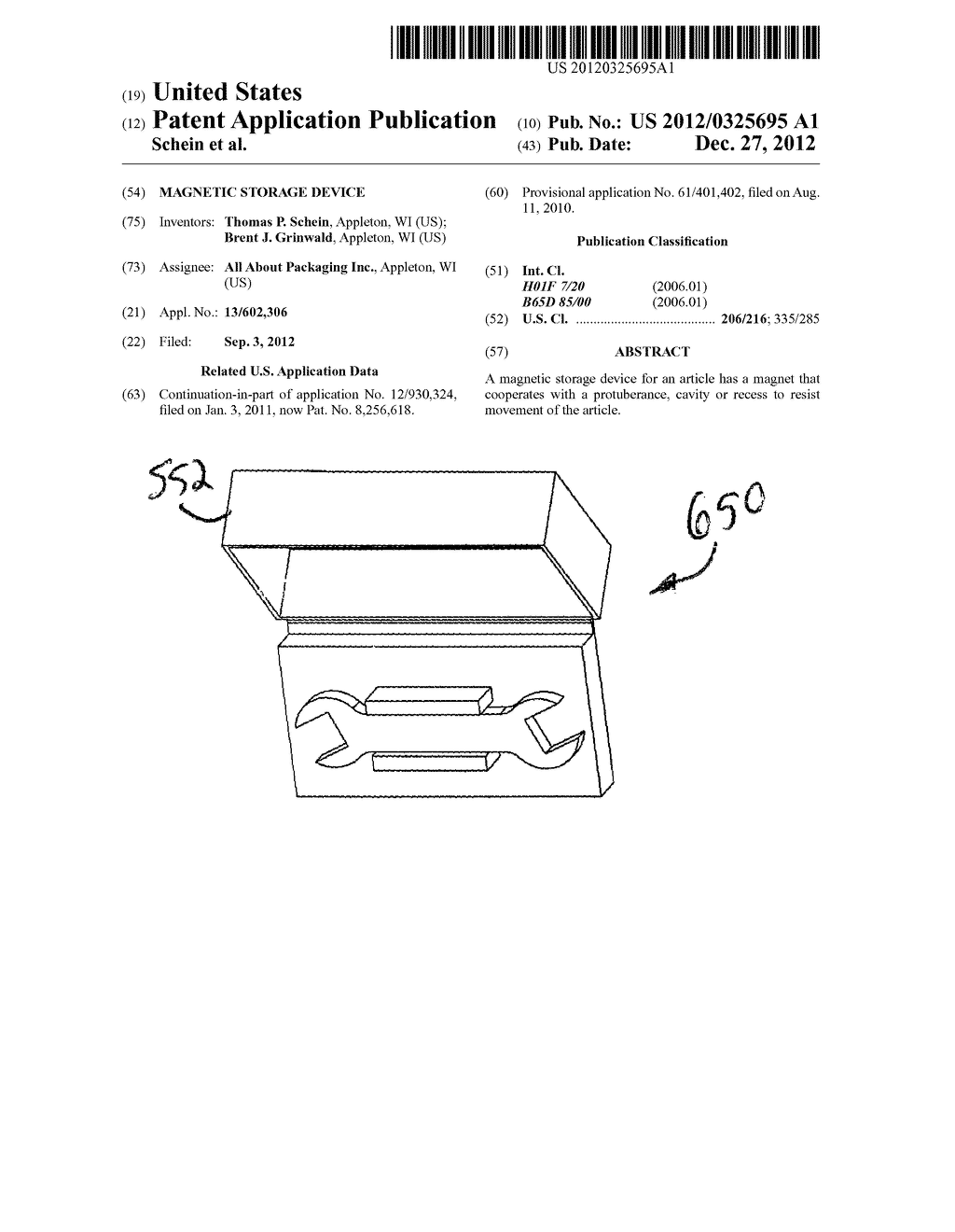 MAGNETIC STORAGE DEVICE - diagram, schematic, and image 01