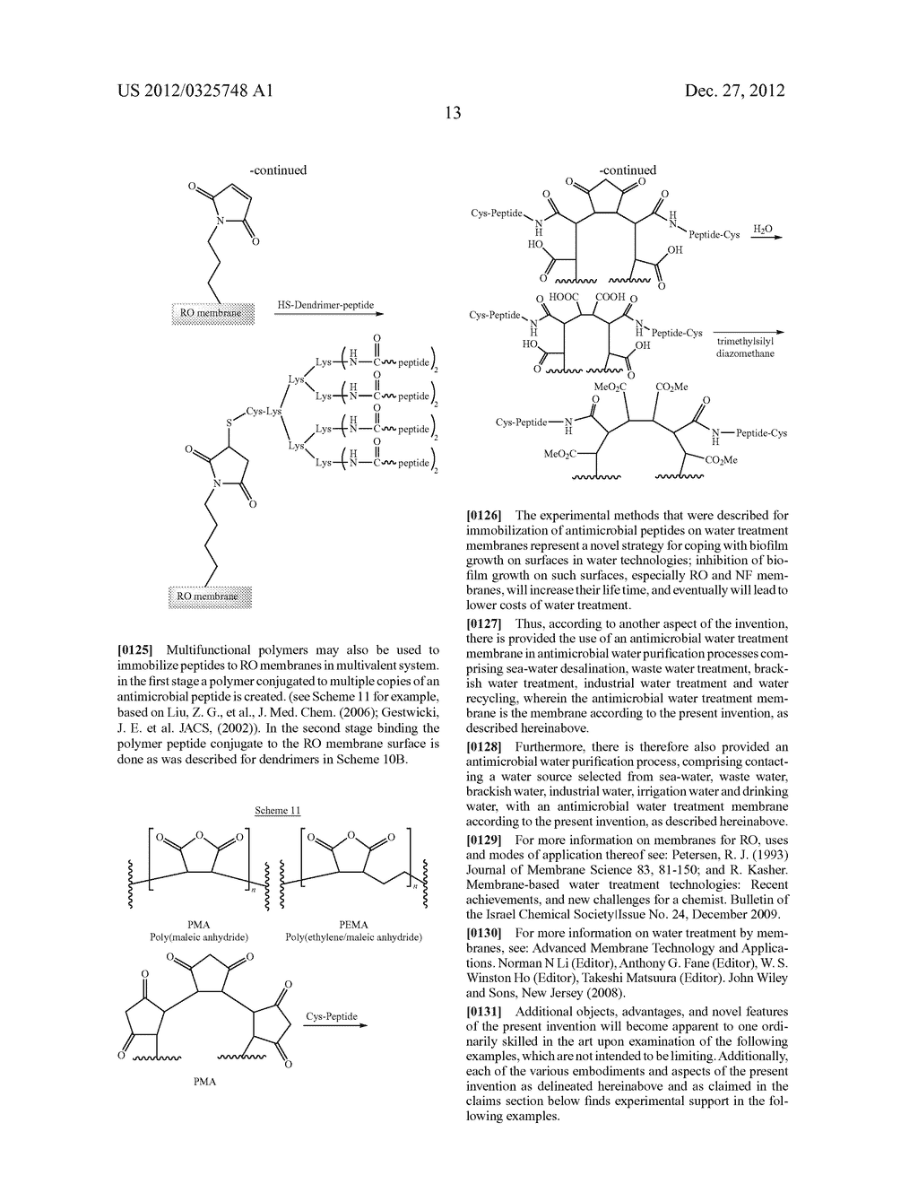 ANTIMICROBIAL WATER TREATMENT MEMBRANES AND PRODUCTION THEREOF - diagram, schematic, and image 21