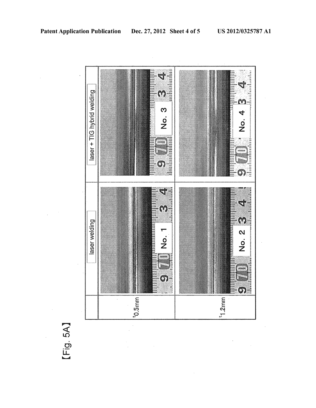 LASER/ARC HYBRID WELDING METHOD AND METHOD FOR PRODUCING WELDED MEMBER     USING SAME - diagram, schematic, and image 05