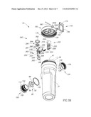 BEVERAGE CONTAINER WITH ONE-HANDED OPERATION diagram and image