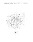 SPARE WHEEL STORAGE ASSEMBLY FOR A VEHICLE diagram and image