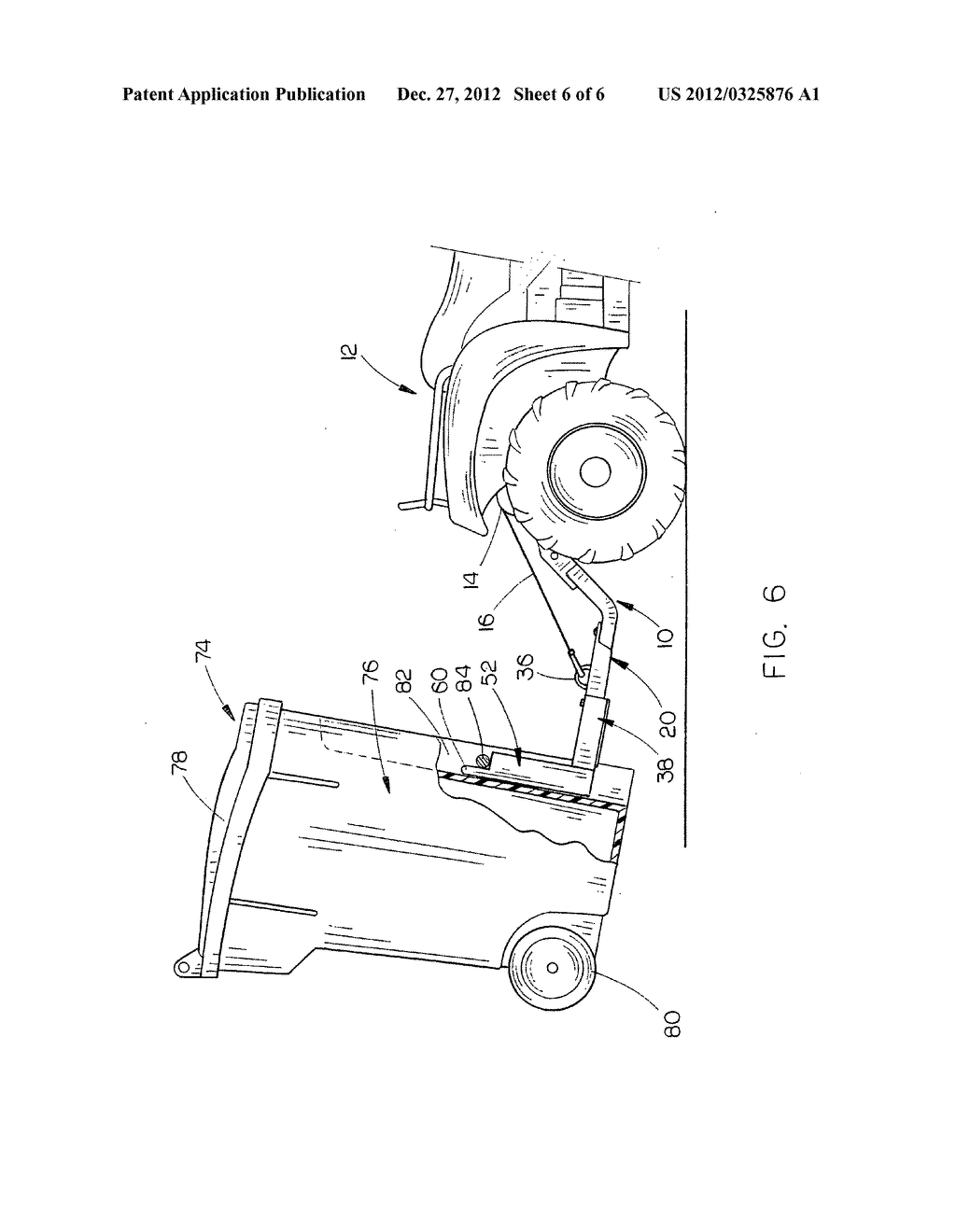 Means for moving trash receptacles - diagram, schematic, and image 07