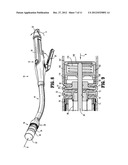 SURGICAL INSTRUMENT WITH DOUBLE CARTRIDGE AND ANVIL ASSEMBLIES diagram and image