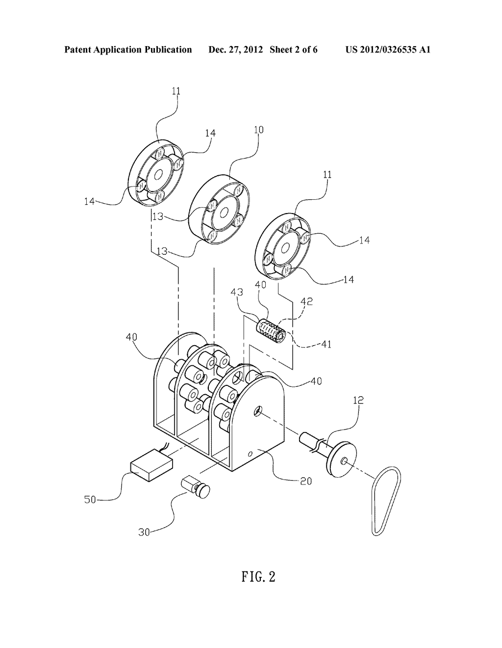 ELECTROMOTIVE INDUCTIVE CORE FOR A GENERATOR - diagram, schematic, and image 03