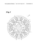 MOTOR HAVING ROTOR AND METHOD FOR MANUFACTURING THE ROTOR diagram and image