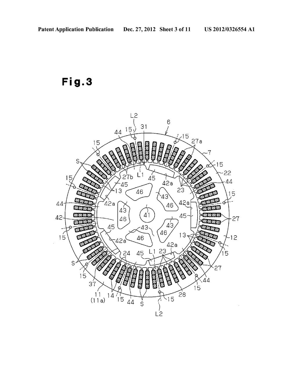 STATOR, METHOD FOR MANUFACTURING SAME, AND MOTOR - diagram, schematic, and image 04