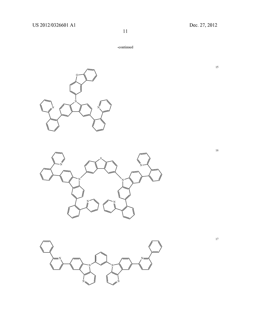 ORGANIC ELECTROLUMINESCENT ELEMENT, DISPLAY DEVICE AND LIGHTING DEVICE - diagram, schematic, and image 17