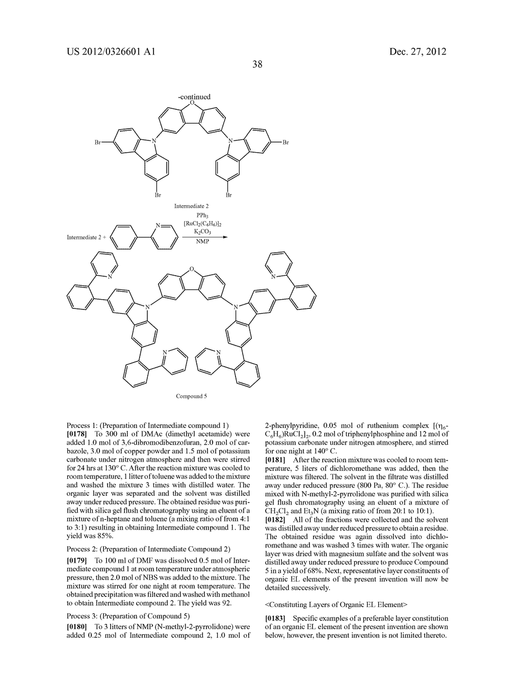 ORGANIC ELECTROLUMINESCENT ELEMENT, DISPLAY DEVICE AND LIGHTING DEVICE - diagram, schematic, and image 44