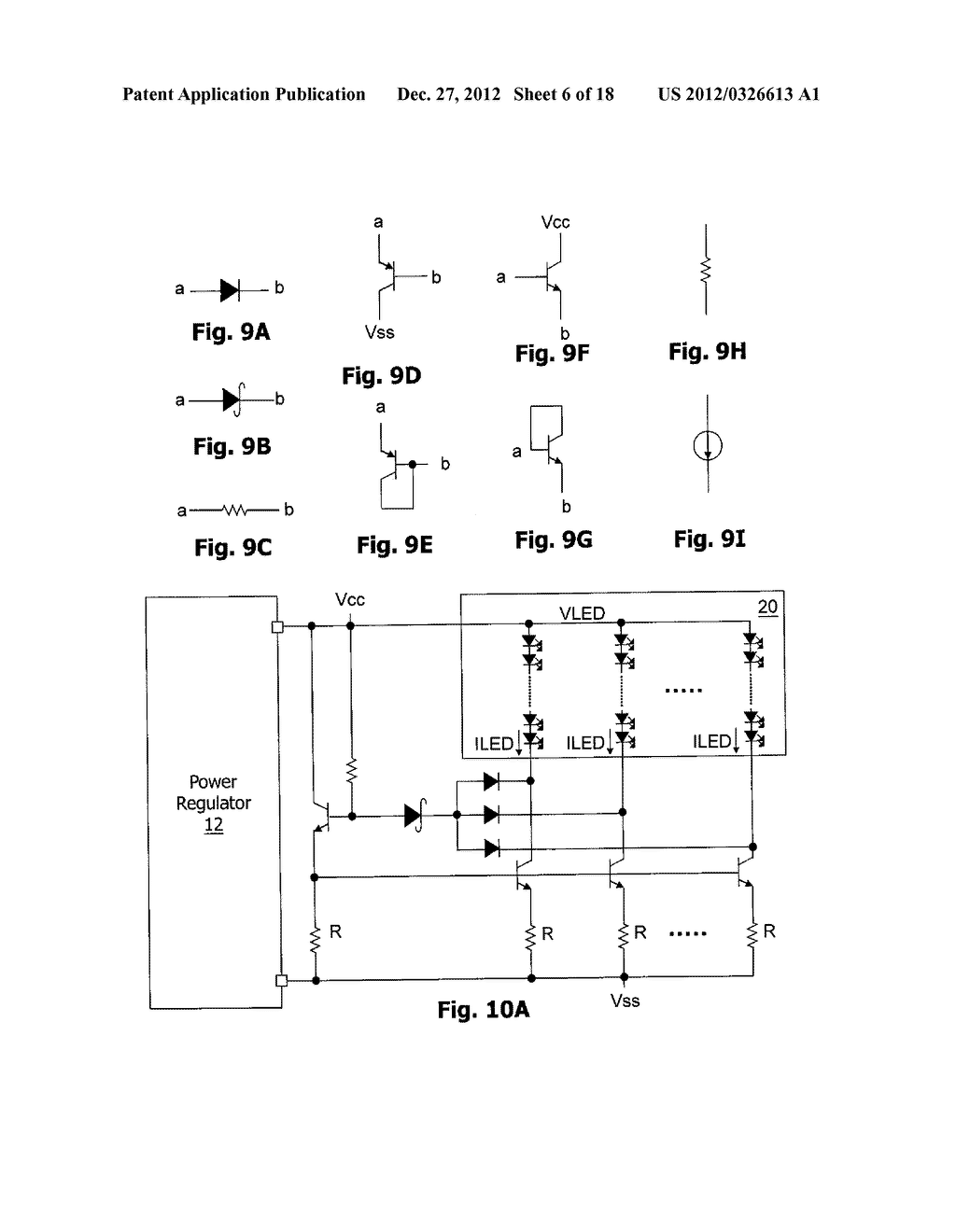 LIGHT EMITTING DEVICE ARRAY DRIVER CIRCUIT AND CURRENT SPLITTER CIRCUIT     AND METHOD OF SPLITTING CURRENT THEREFOR - diagram, schematic, and image 07