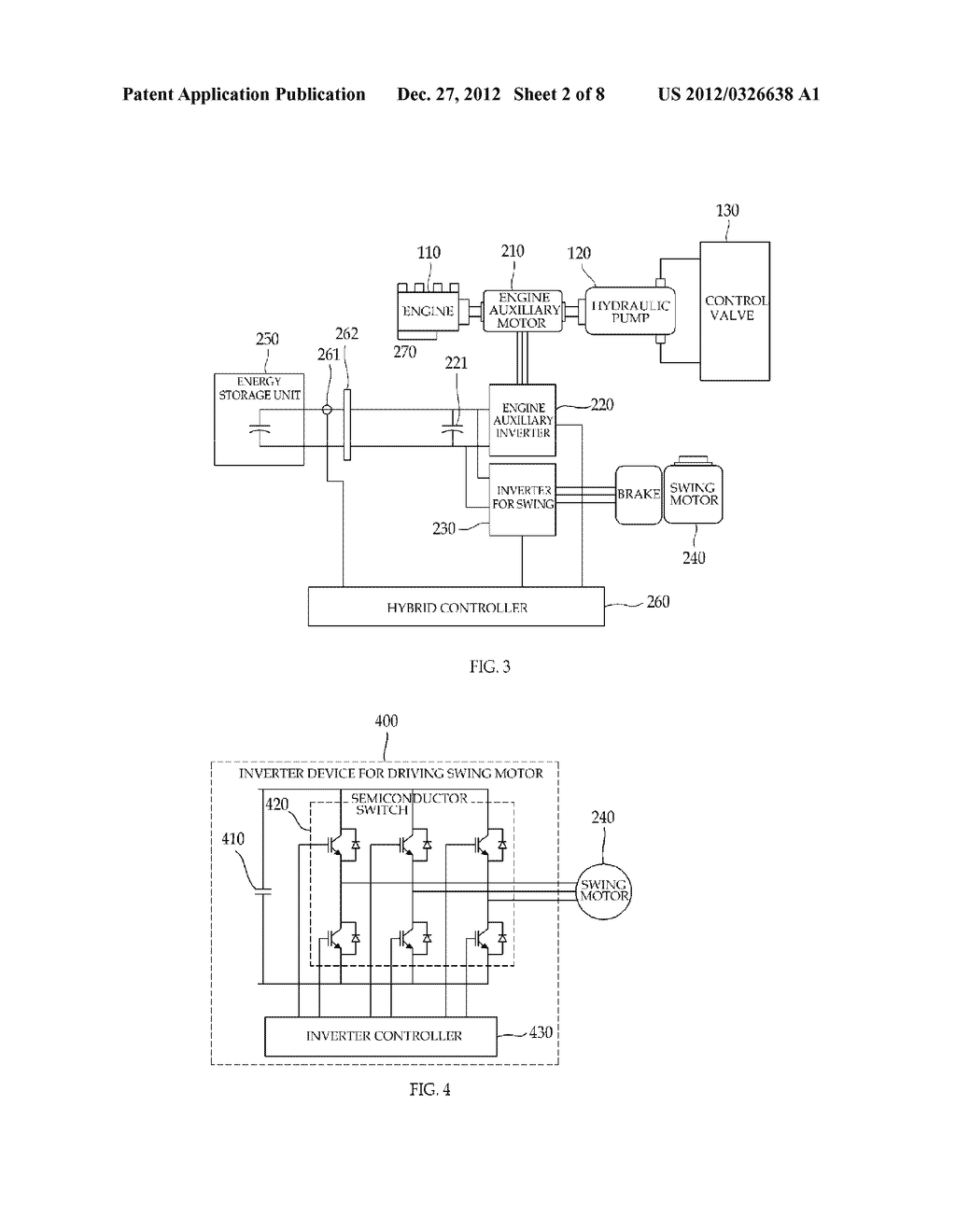 METHOD FOR CONTROLLING AN INVERTER FOR DRIVING A SWING MOTOR - diagram, schematic, and image 03