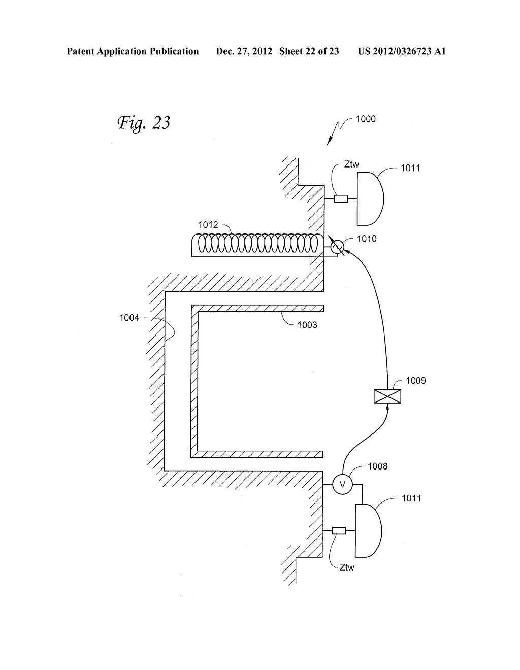 Apparatus and Method for Actively Balancing Impedance of A Resistivity     Measuring Tool - diagram, schematic, and image 23