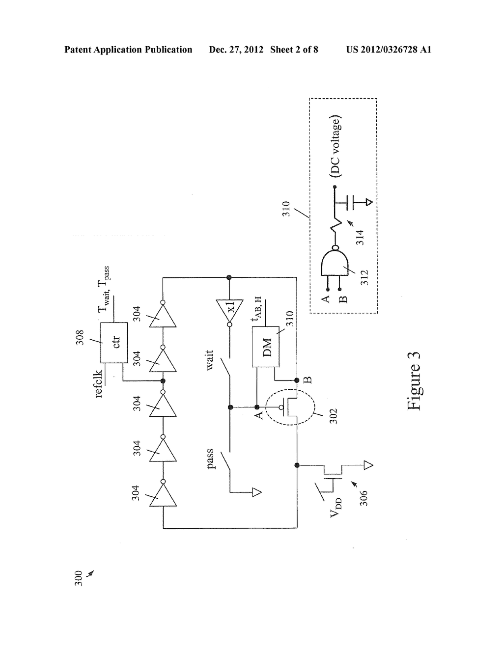 ON-CHIP MEASUREMENT OF AC VARIABILITY IN INDIVIDUAL TRANSISTOR DEVICES - diagram, schematic, and image 03