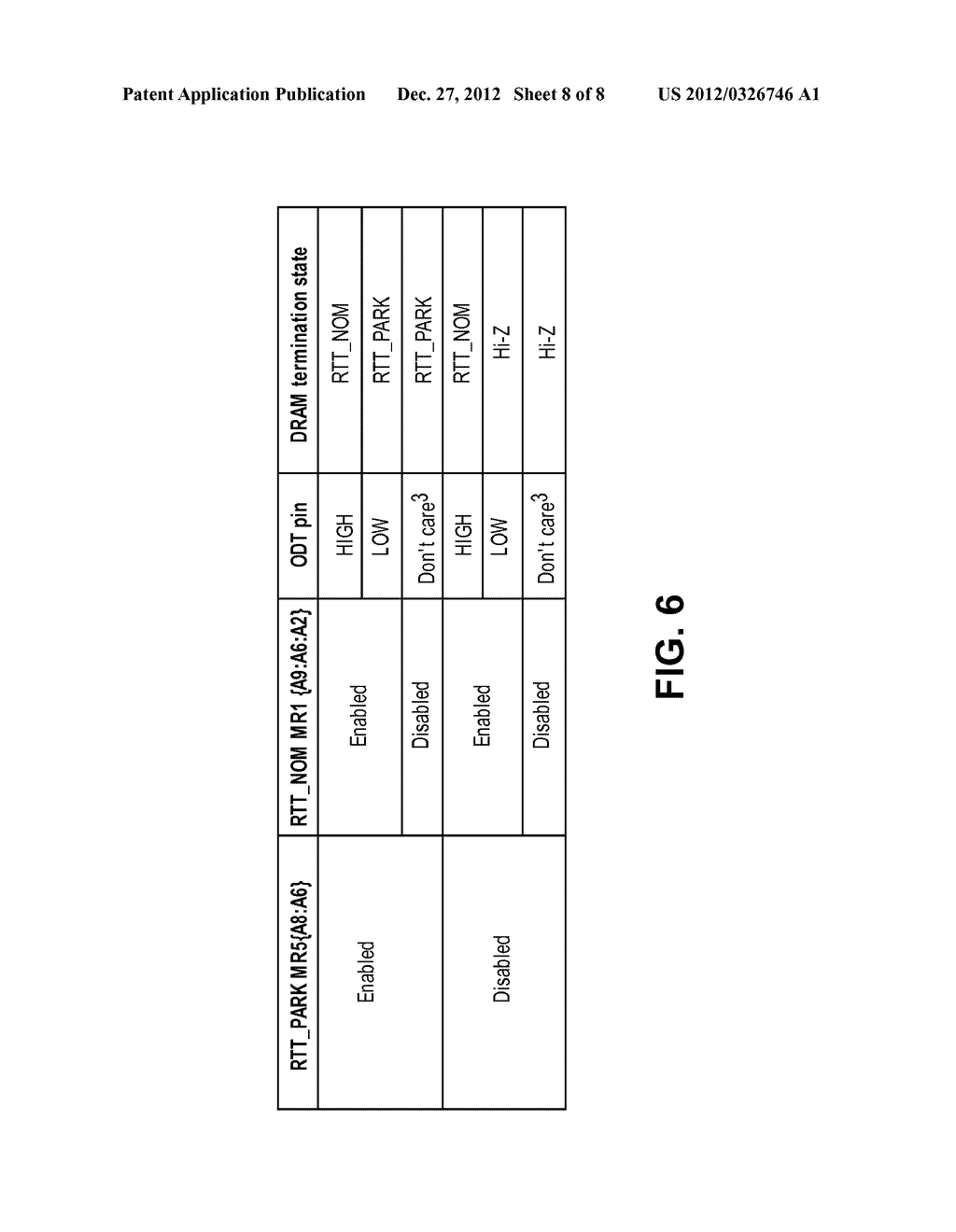 METHODS AND APPARATUSES FOR DYNAMIC MEMORY TERMINATION - diagram, schematic, and image 09