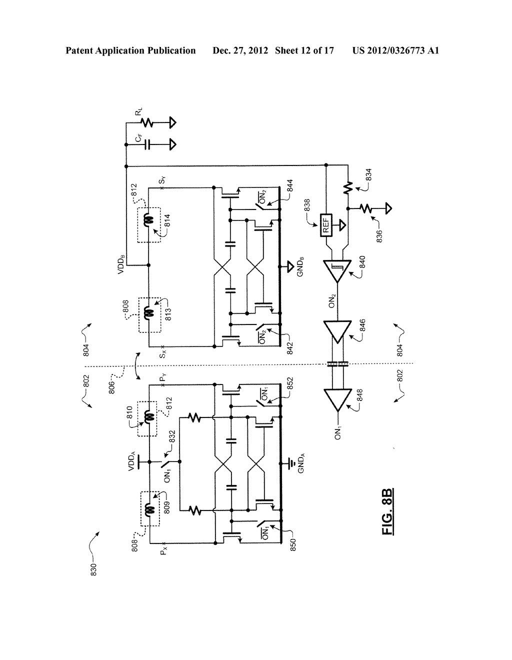 SYSTEMS AND METHODS FOR POWER TRANSFER BASED ON RESONANCE COUPLING OF     INDUCTORS - diagram, schematic, and image 13