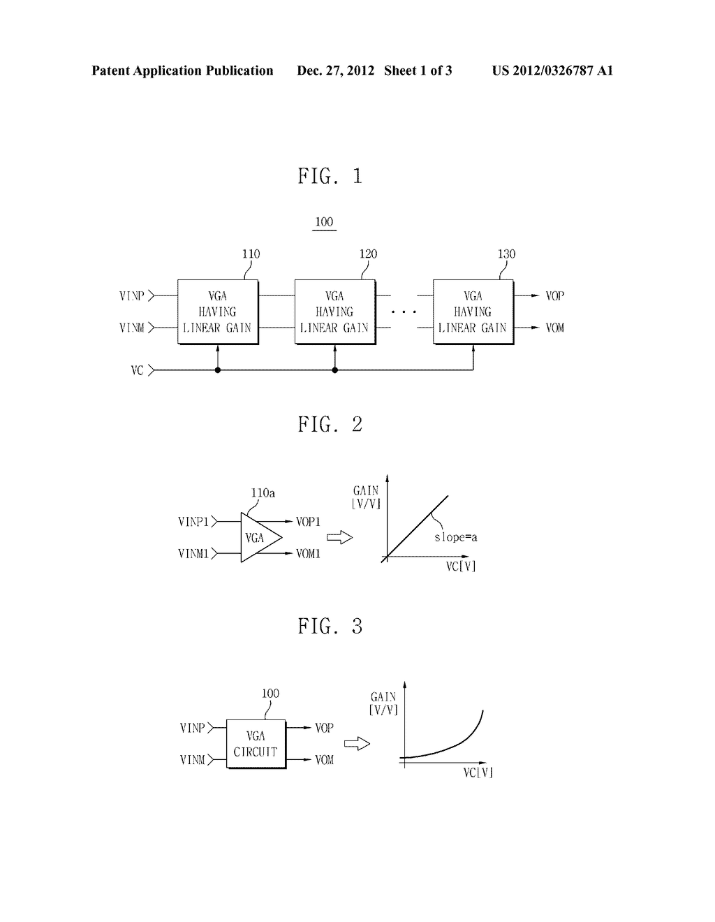 VARIABLE-GAIN AMPLIFIER CIRCCUIT AND RECEIVER INCLUDING THE SAME - diagram, schematic, and image 02