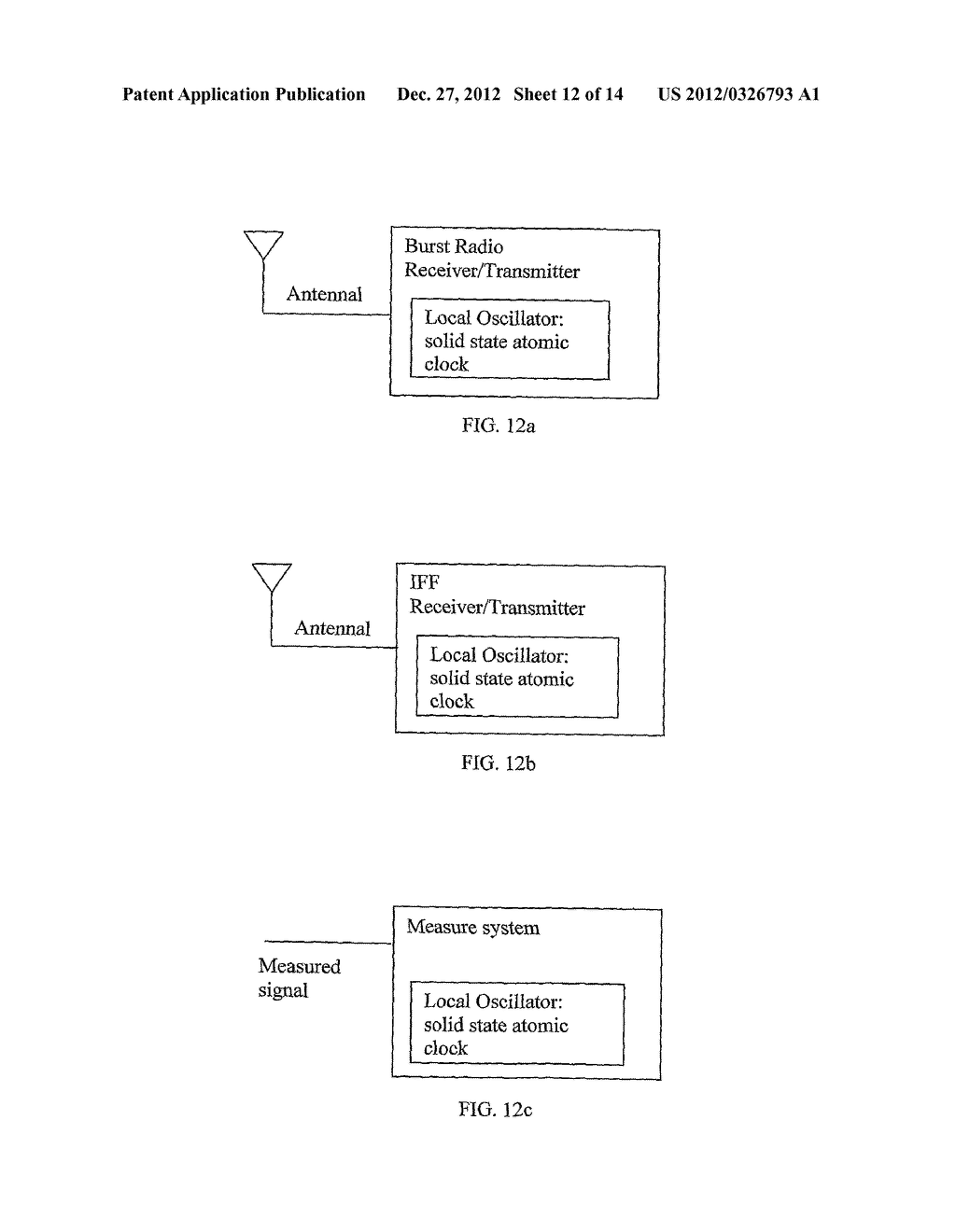 DEVICE, SYSTEM, AND METHOD OF FREQUENCY GENERATION USING AN ATOMIC     RESONATOR - diagram, schematic, and image 13