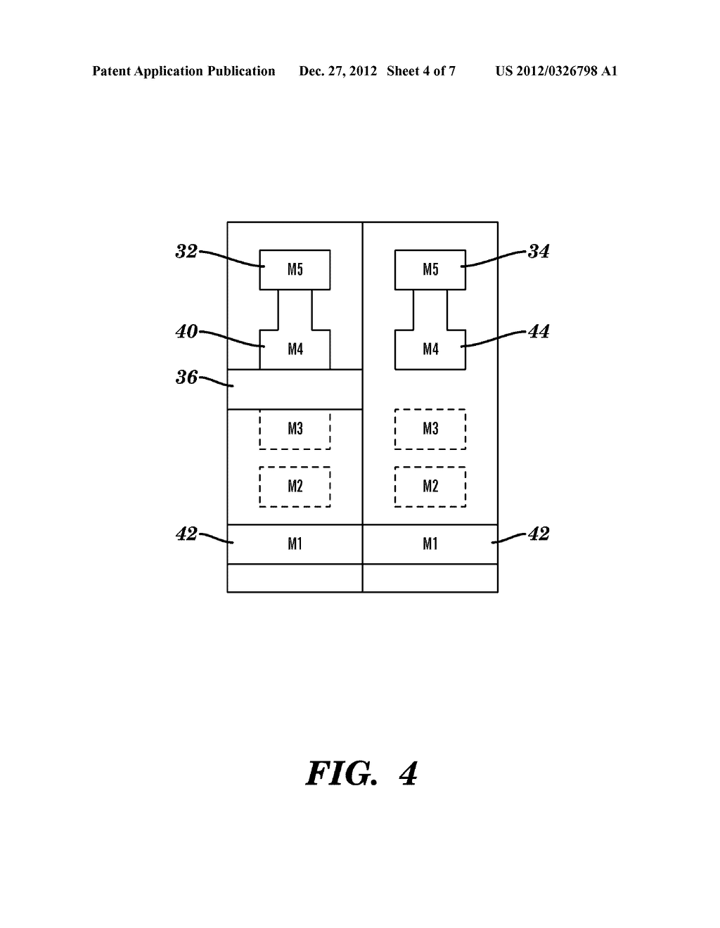 ON-CHIP TRANSMISSION LINE STRUCTURES WITH BALANCED PHASE DELAY - diagram, schematic, and image 05