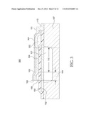 ACOUSTIC RESONATOR STRUCTURE HAVING AN ELECTRODE WITH A CANTILEVERED     PORTION diagram and image