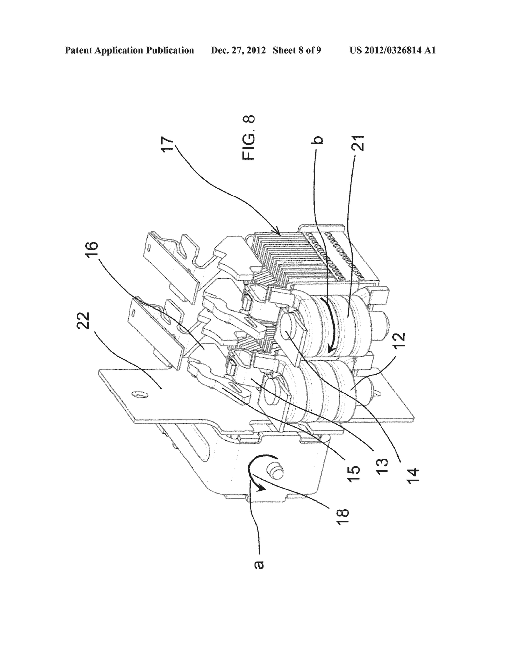 Electric Protection Apparatus Comprising at Least One Breaking Module     Controlled by a Control Device With Electromagnetic Coil - diagram, schematic, and image 09