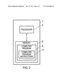 APPARATUS, METHOD AND COMPUTER PROGRAM diagram and image