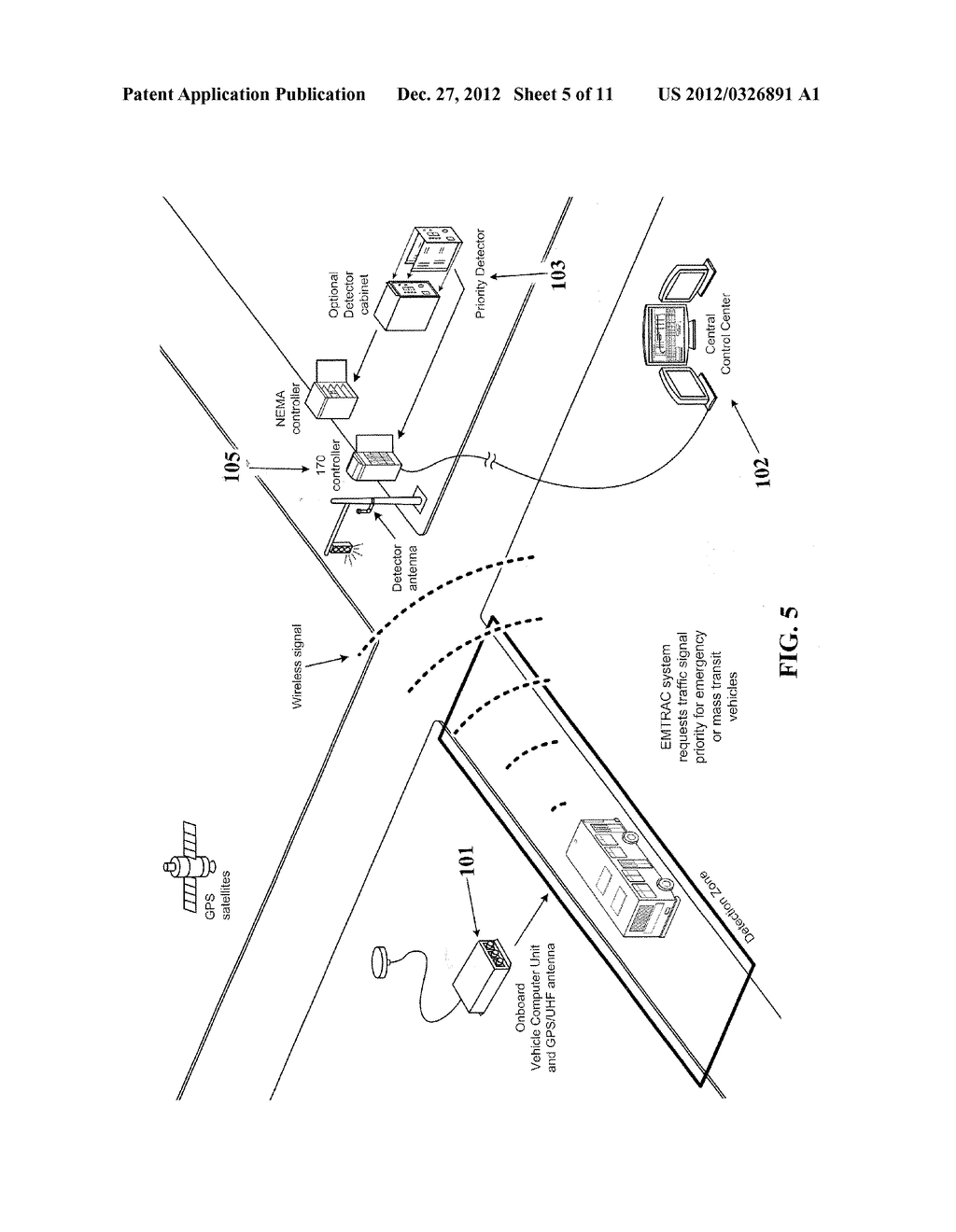 Signal Light Priority System Utilizing Estimated Time of Arrival - diagram, schematic, and image 06