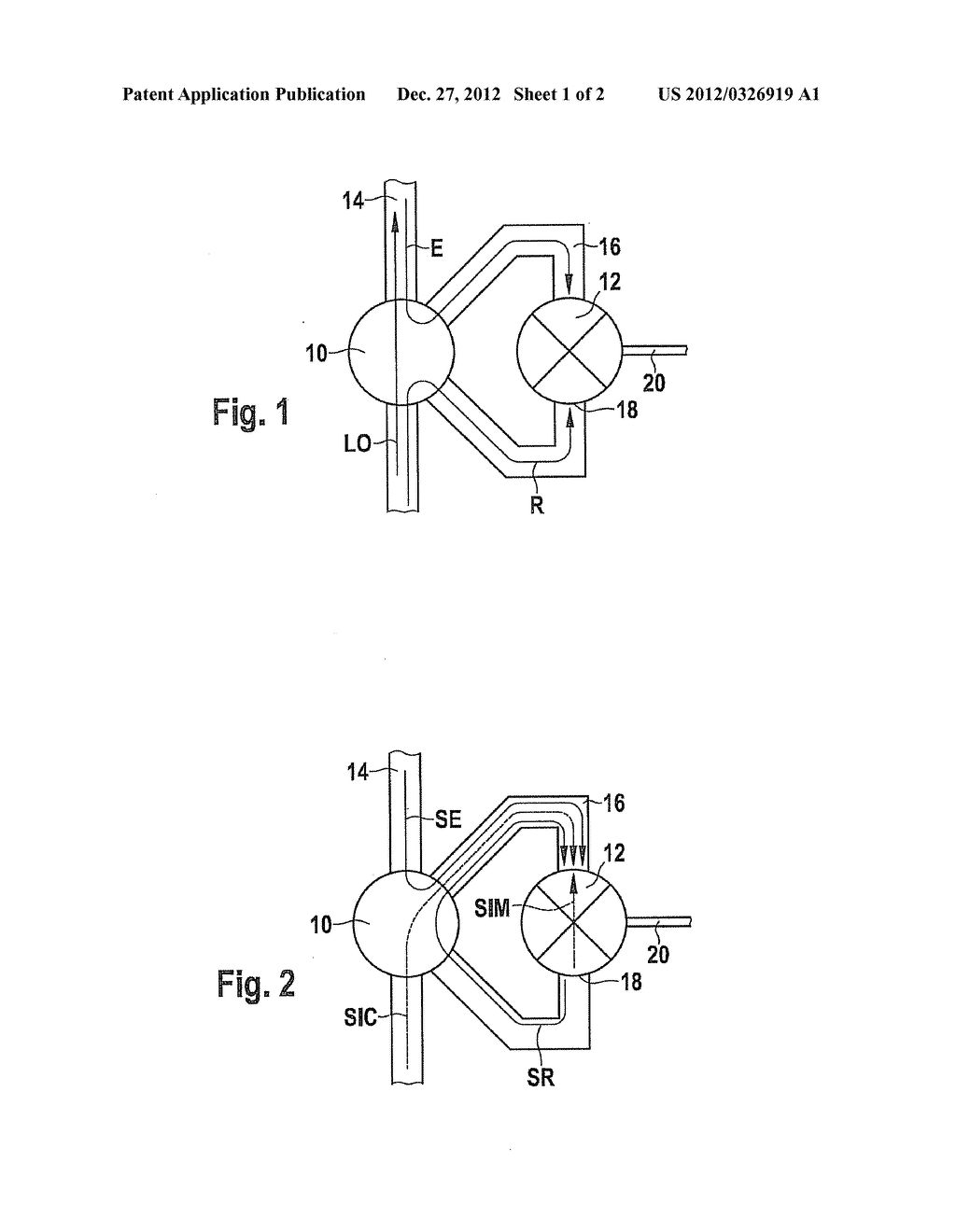 RADAR SENSOR HAVING INTERFERENCE SIGNAL COMPENSATION - diagram, schematic, and image 02