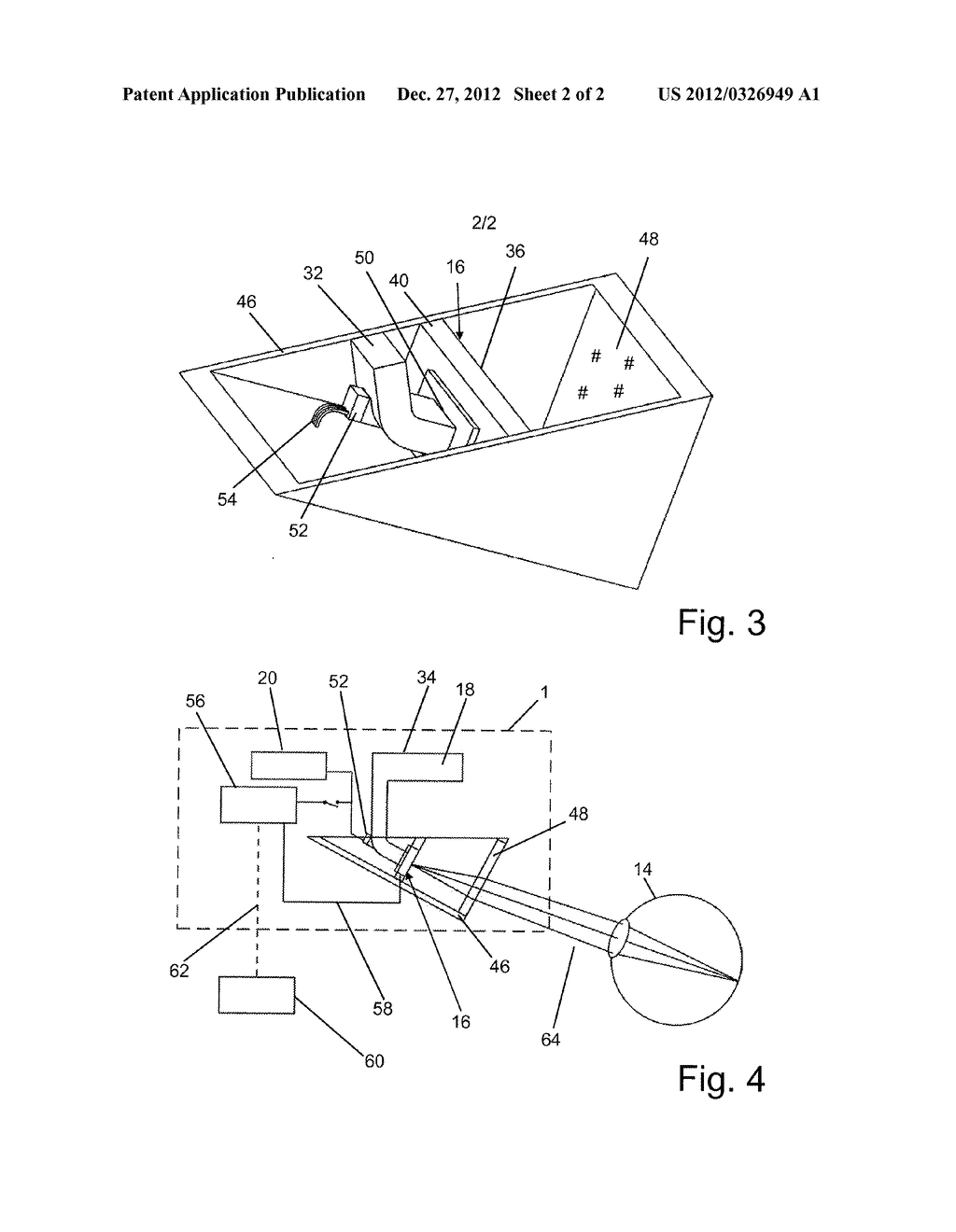 Device For Presenting Information Near The Eyes - diagram, schematic, and image 03