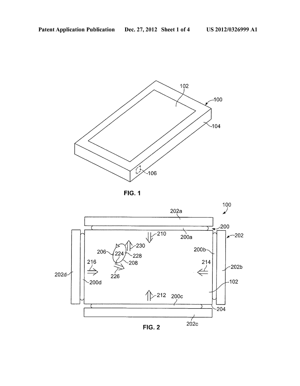 TOUCH INTERFACE DEVICE AND METHOD FOR APPLYING LATERAL FORCES ON A HUMAN     APPENDAGE - diagram, schematic, and image 02