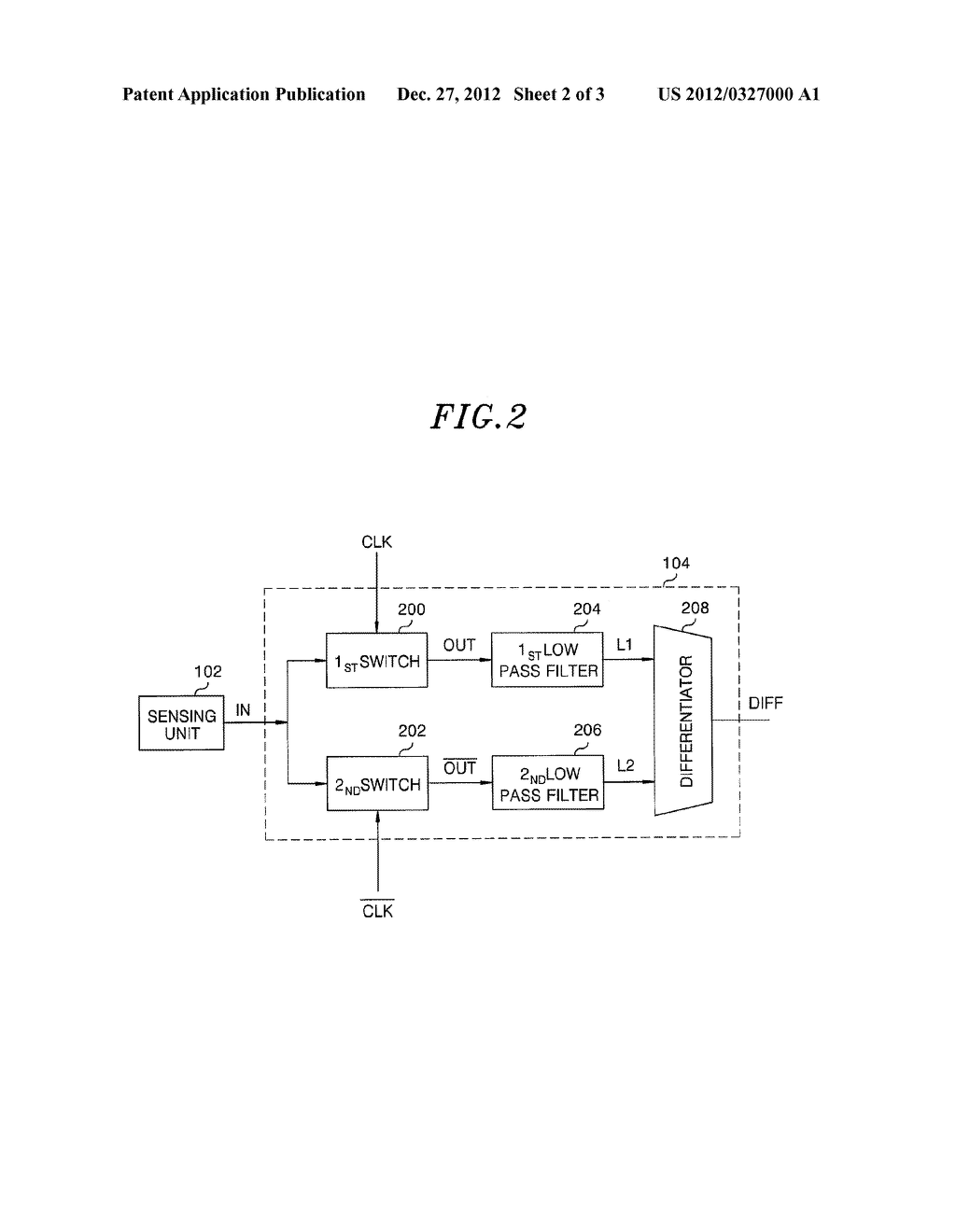 MIXER FOR USE IN TOUCH PANEL SYSTEM AND METHOD FOR PREOCESSING SIGNALS IN     THE MIXER - diagram, schematic, and image 03