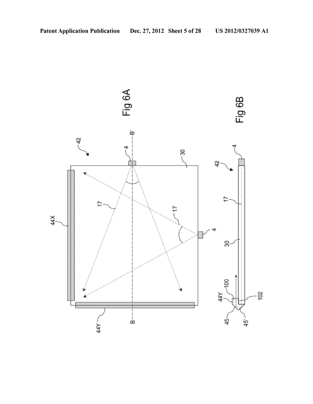 INFRARED TOUCH SCREEN WITH SIMPLIFIED COMPONENTS - diagram, schematic, and image 06