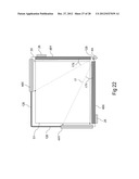 INFRARED TOUCH SCREEN WITH SIMPLIFIED COMPONENTS diagram and image