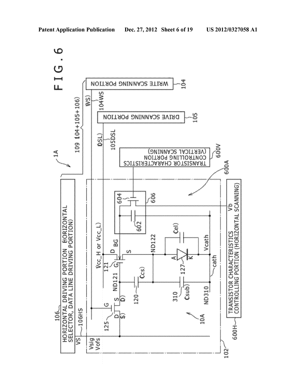 PIXEL CIRCUIT, DISPLAY DEVICE, ELECTRONIC APPARATUS, AND METHOD OF DRIVING     PIXEL CIRCUIT - diagram, schematic, and image 07