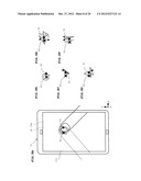 MOBILE TERMINAL DEVICE, STORAGE MEDIUM AND DISPLAY CONTROL METHOD OF     MOBILE TERMINAL DEVICE diagram and image